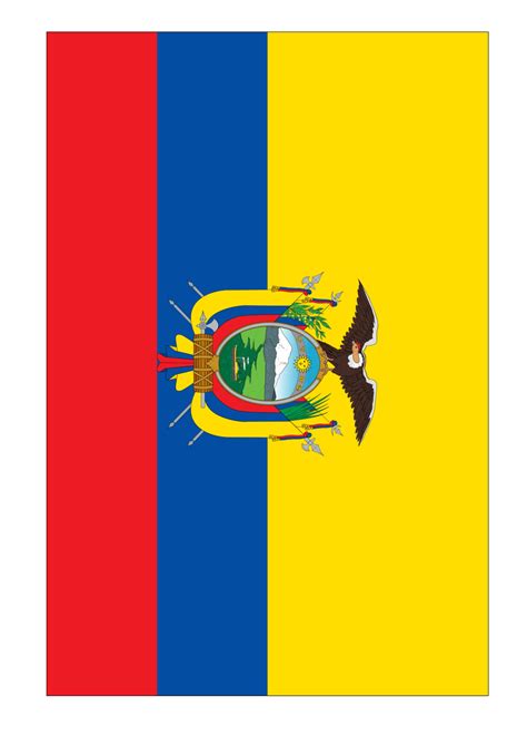 Printable Ecuador Flag